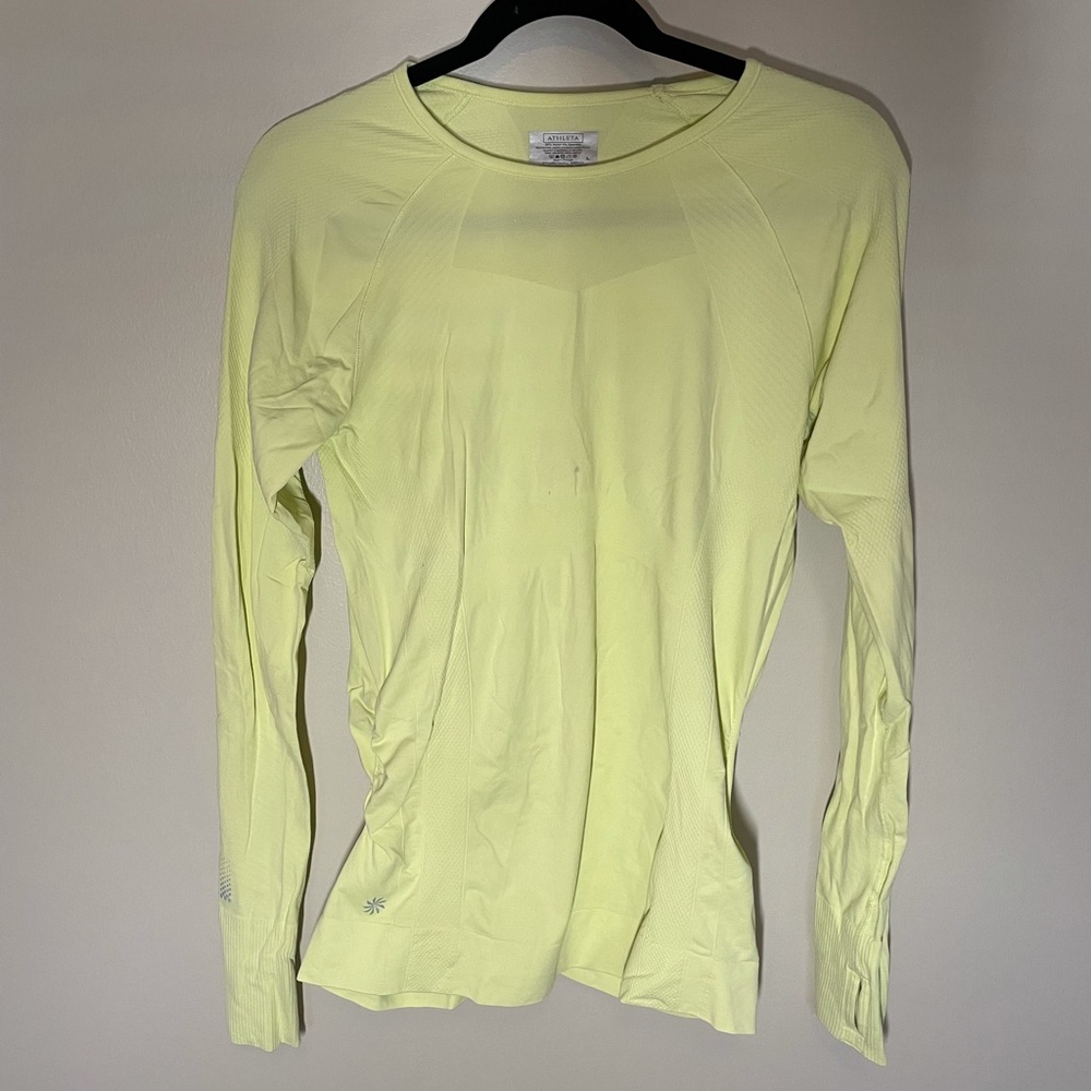 Athleta Long Sleeve Running Shirt